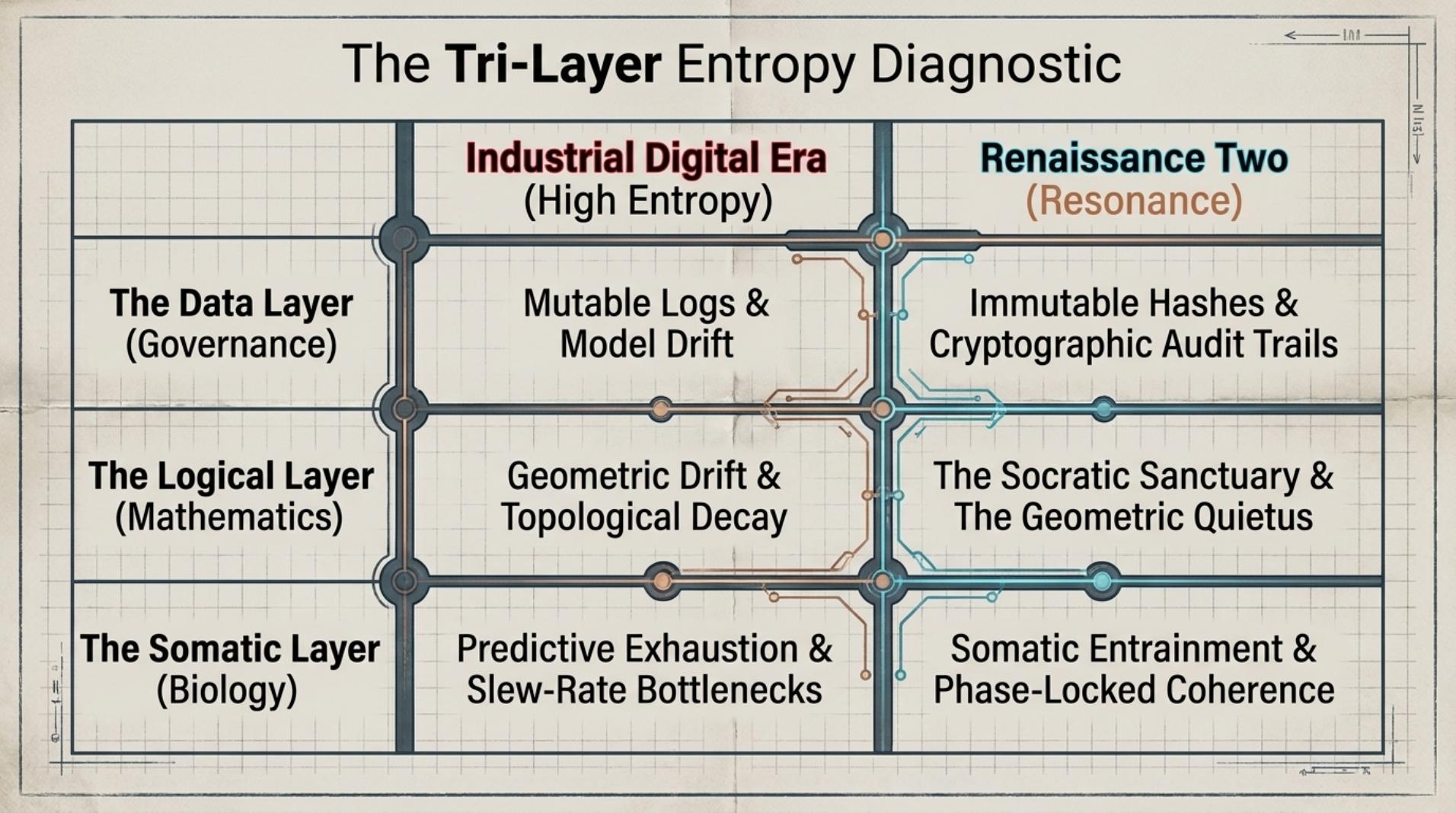 The Tri-Layer Entropy Diagnostic