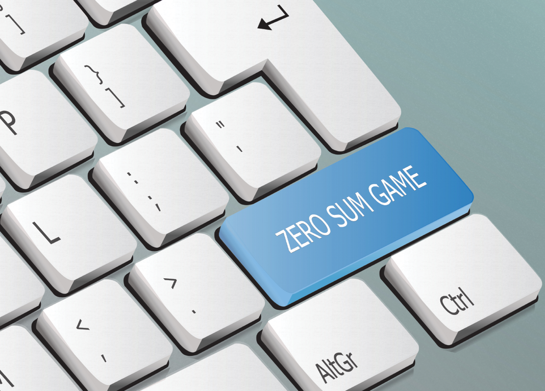 Close-up of a keyboard — the recursive end.
