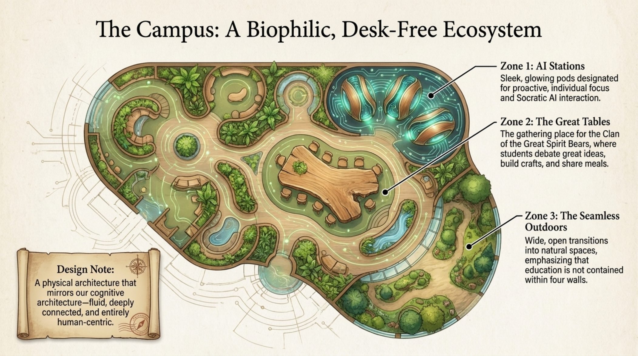 Slide 9: The learning environment