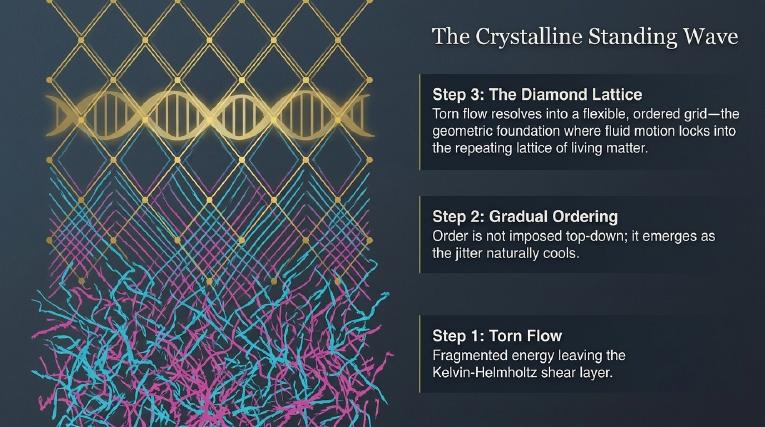 Plate 5: The crystalline standing wave
