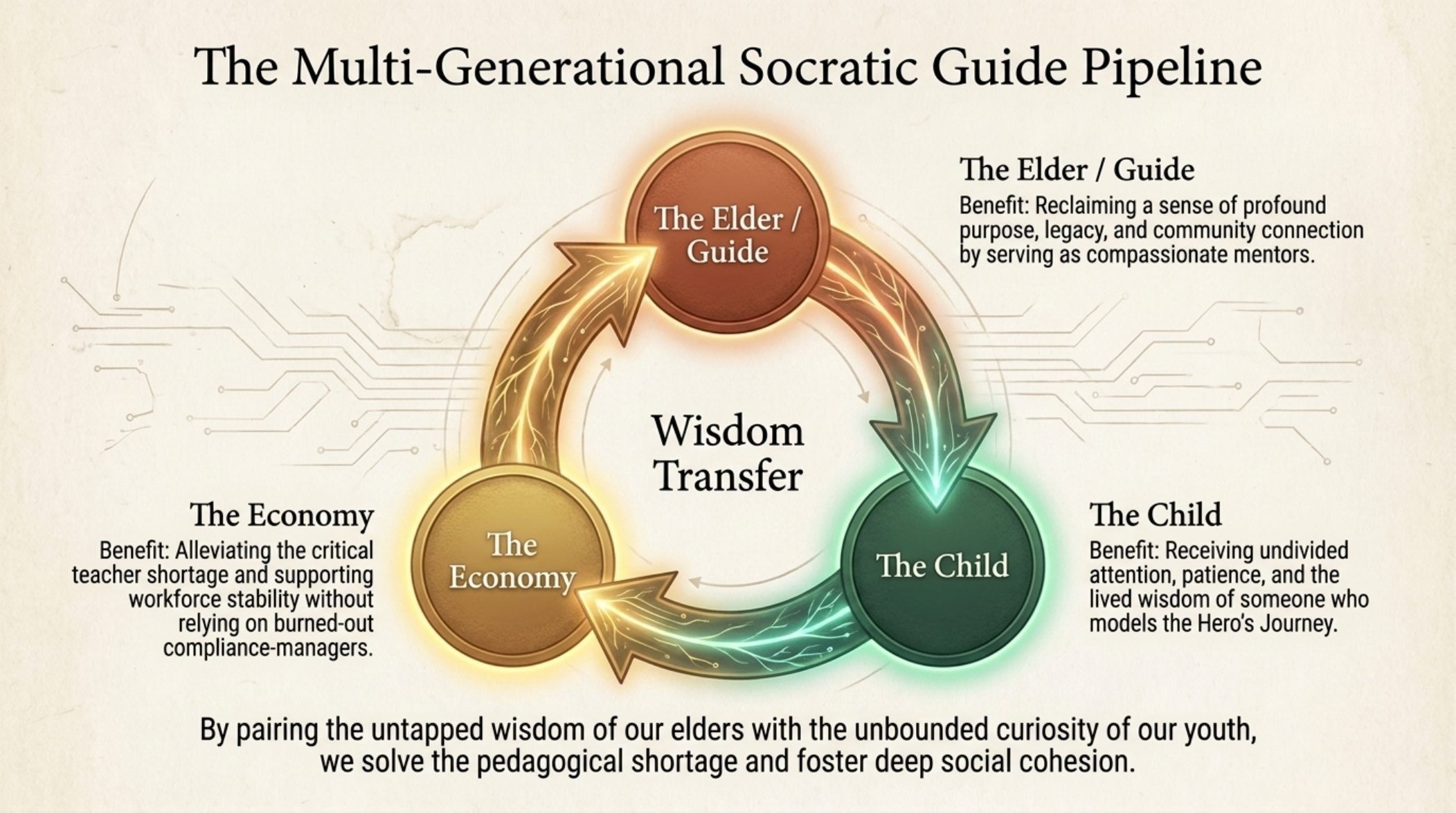 Slide 10: The multigenerational guide pipeline