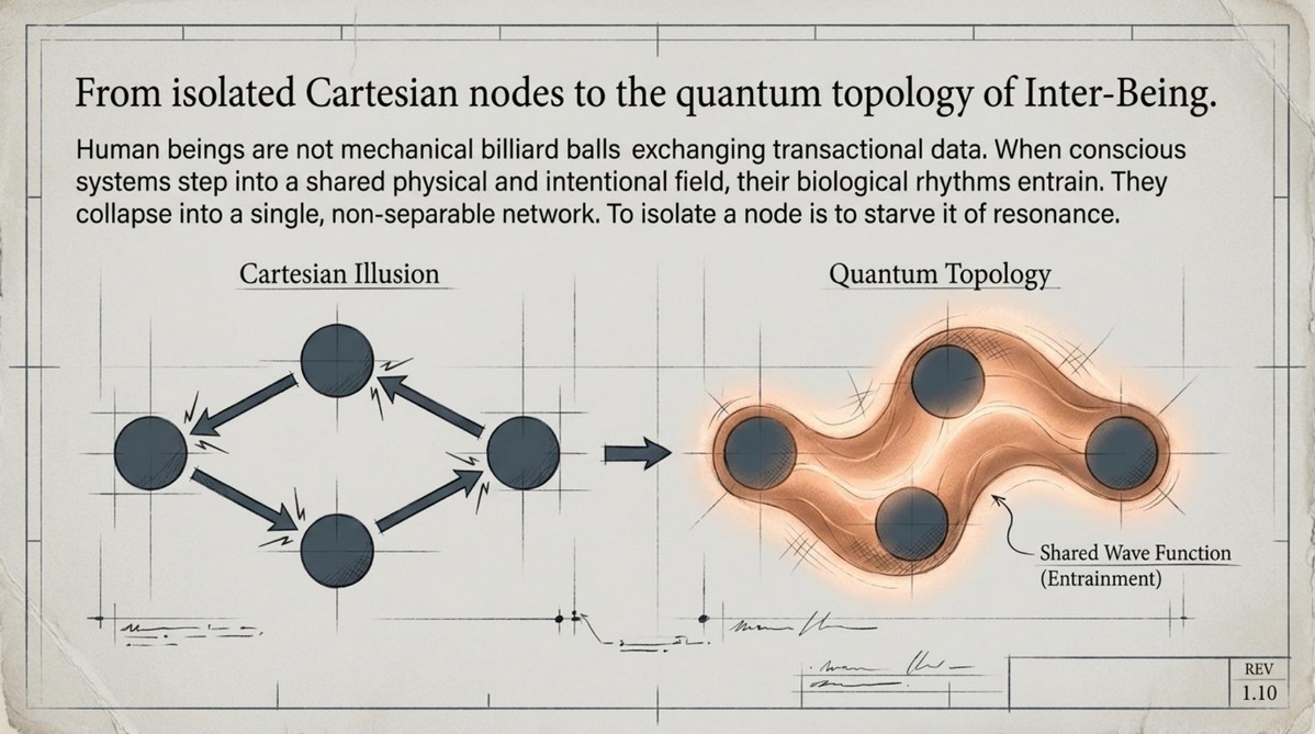 Figure D.12 — From Cartesian Nodes to the Quantum Topology of Inter-Being