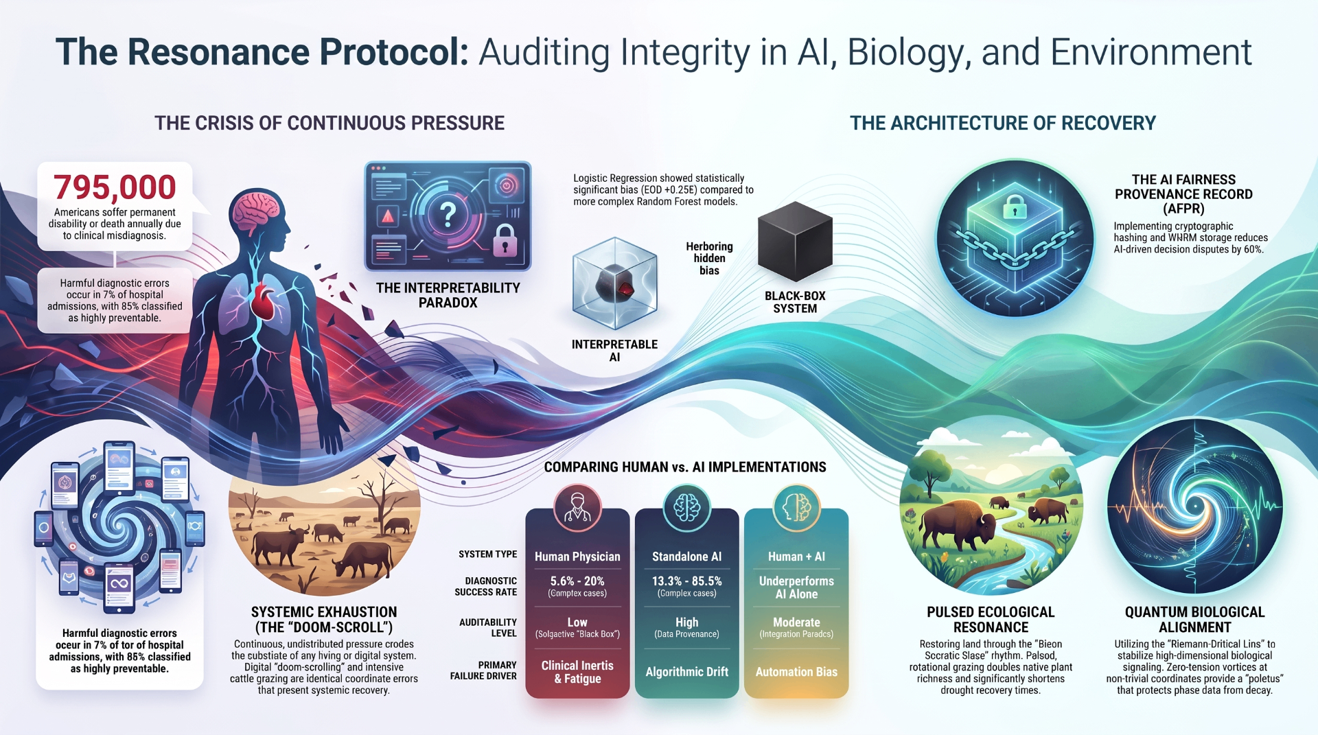 The Resonance Protocol — auditing integrity in AI, biology, and environment