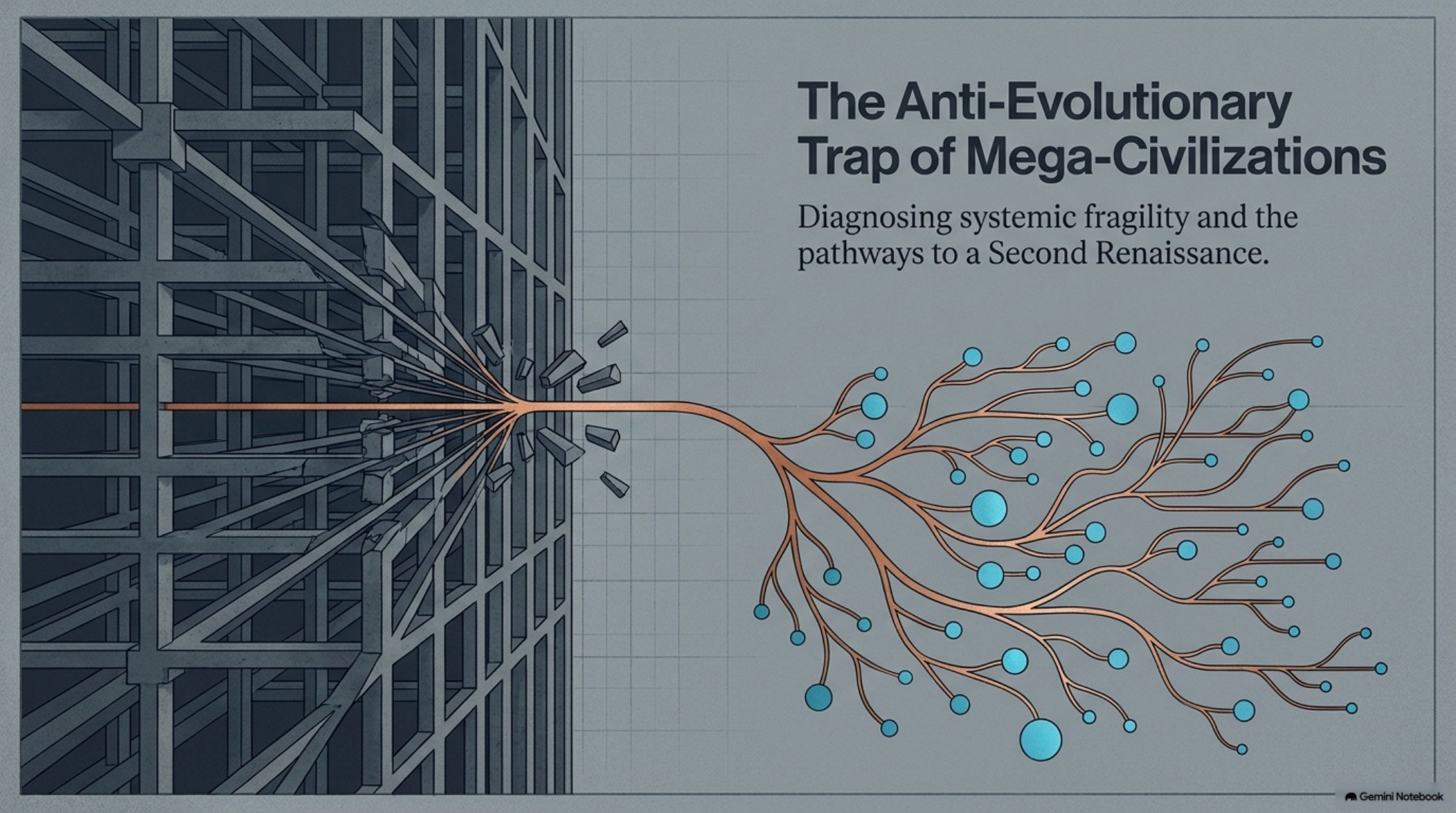 The Anti-Evolutionary Trap of Mega-Civilizations